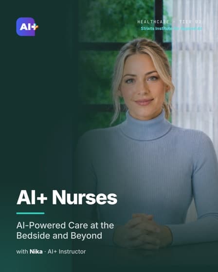 AI+ Nurses — course cover