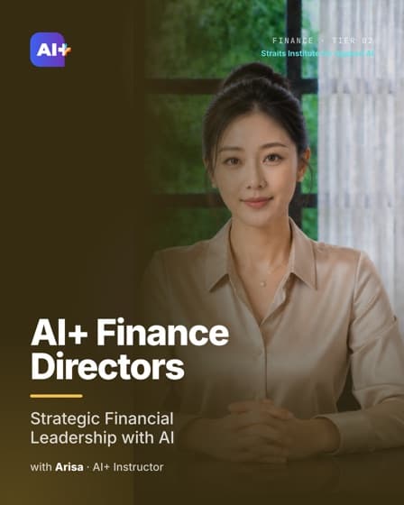 AI+ Finance Directors — course cover