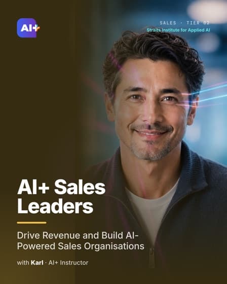 AI+ Sales Leaders — course cover