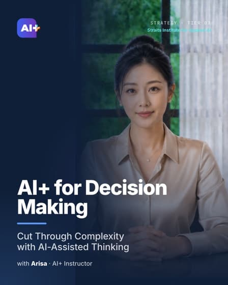 AI+ for Decision Making — course cover