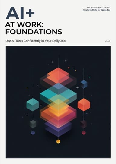 AI+ At Work: Foundations — front cover